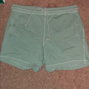 Chubbies Green Lounge Shorts